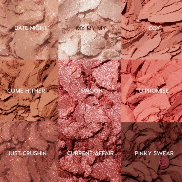 ColourPop 9-Pan Eyeshadow Palette: Blush Baby (Pinky Nude Tones), NIB - Picture 2 of 9